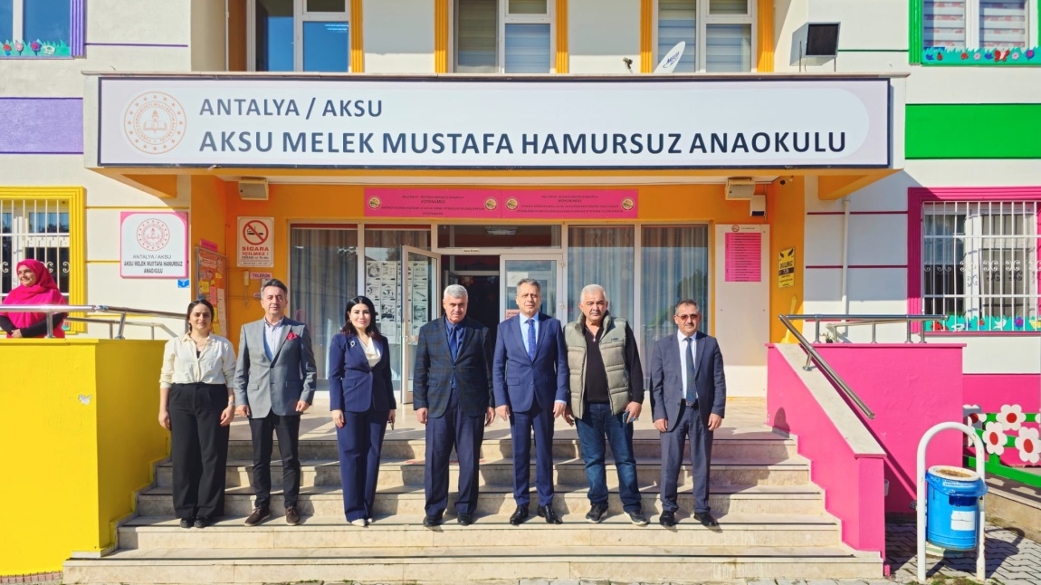 Aksu Kaymakamı Ahmet Hikmet ŞAHİN'in Okulumuza Ziyareti